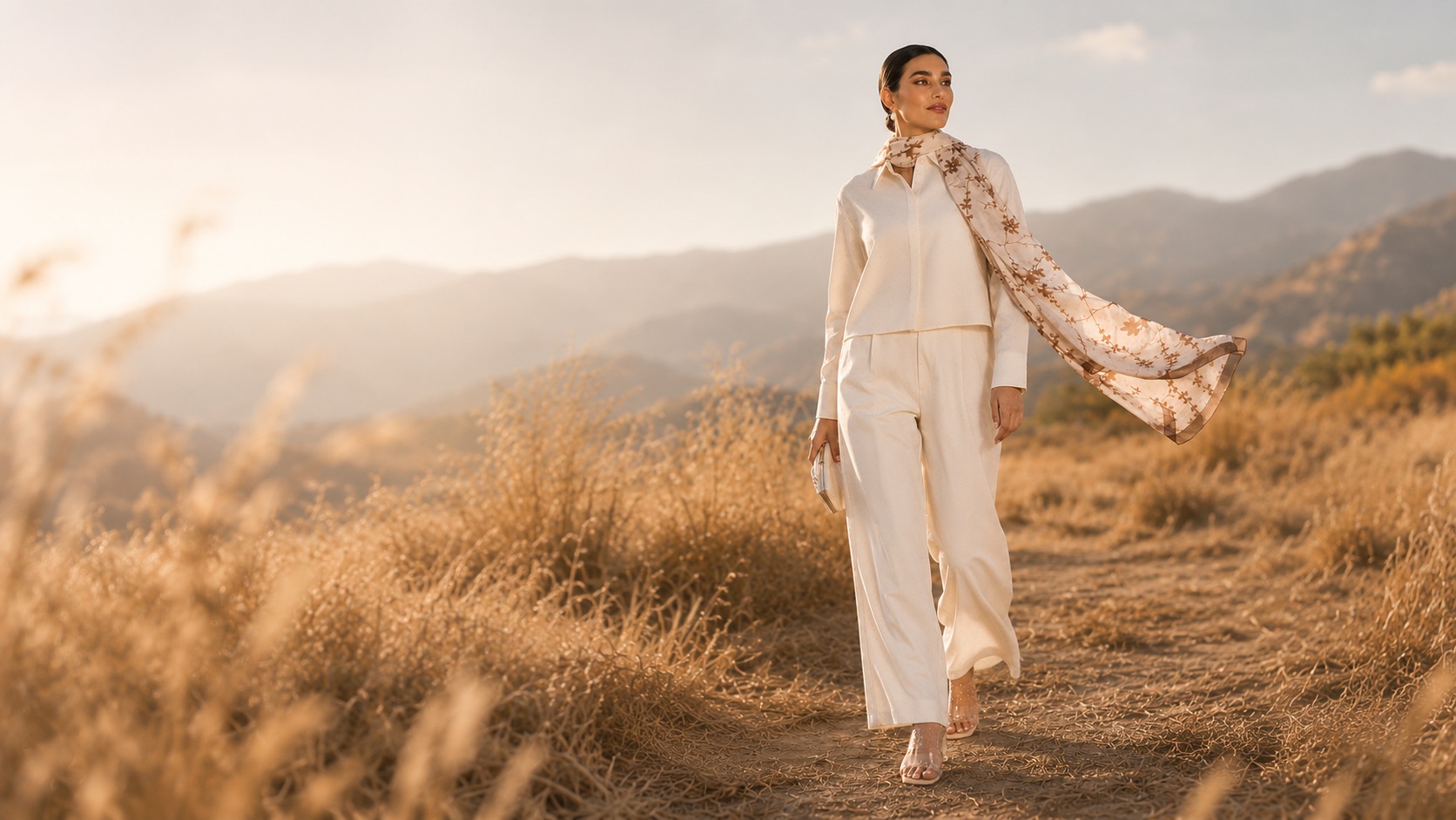 Look 02 Soft Cream Co-ord